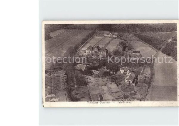 Friedensau Missions Seminar Fliegeraufnahme