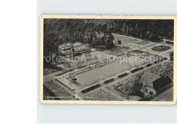 Neu-Isenburg Waldschwimmbad Fliegeraufnahme