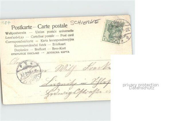 Schierke Harz Unwetterschaeden im Juli 1904 – Bild 2