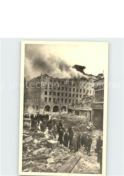 Hamburg Bild der Zerstoerung