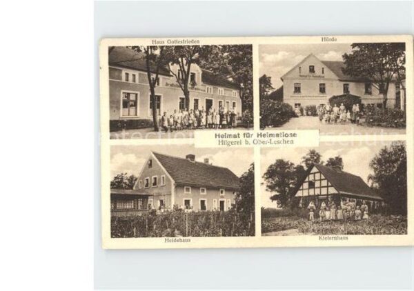 Hilgerei Oberleschen Haus Gottesfrieden Huerde Heidehaus Kiefernhaus