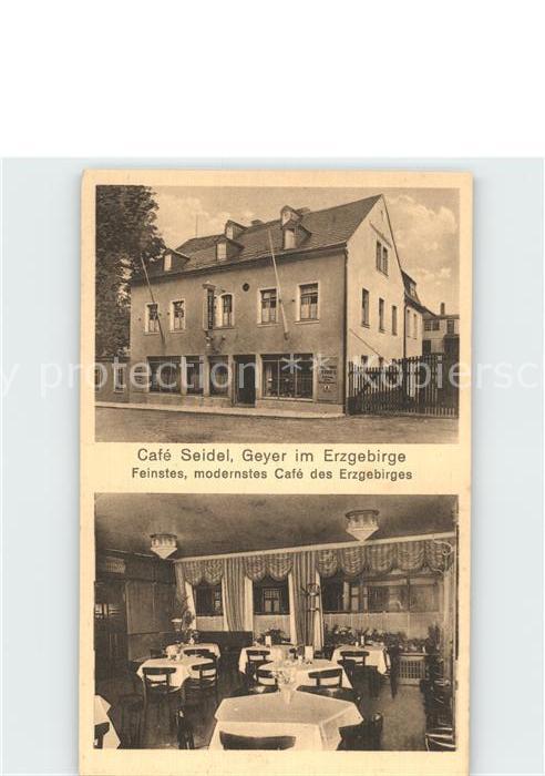 Geyer Cafe Seidel Gastraum