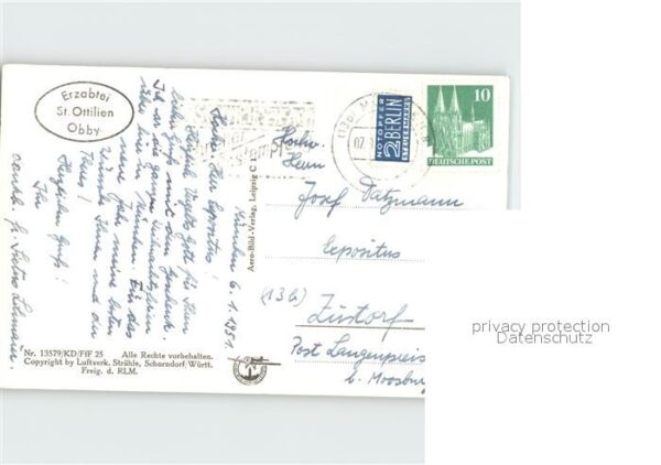 St Ottilien Eresing Erzabtei Fliegeraufnahme – Bild 2