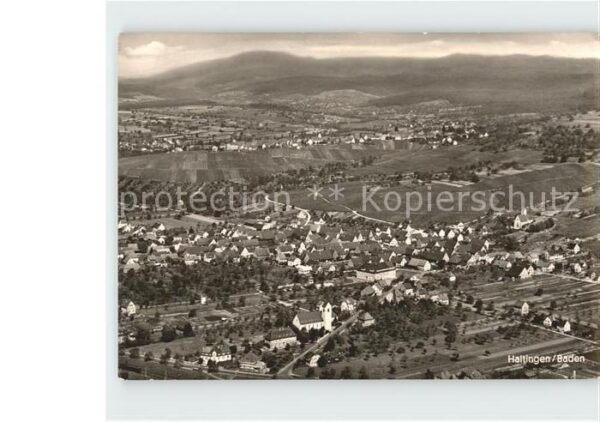 Haltingen Fliegeraufnahme