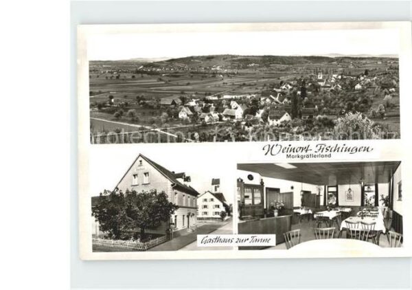 Fischingen Baden Panorama Gasthaus zur Tanne Gastraum