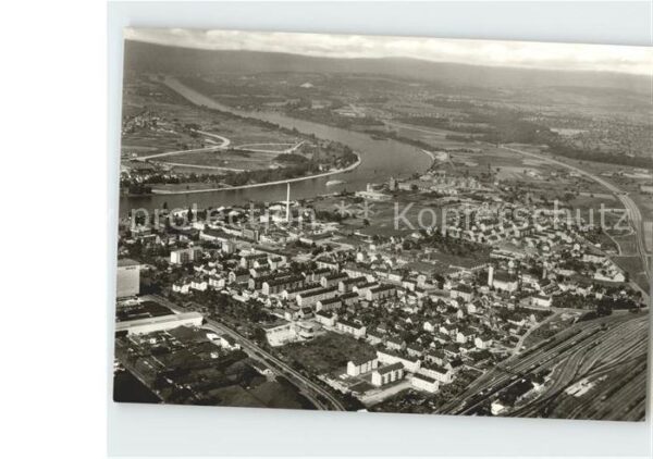 Weil am Rhein Fliegeraufnahme