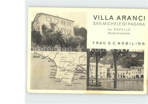 Rapallo Villa Aranci San Michele di Pagana
