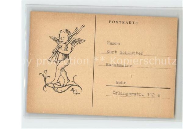 Glattacker Adolf Posaunenengel