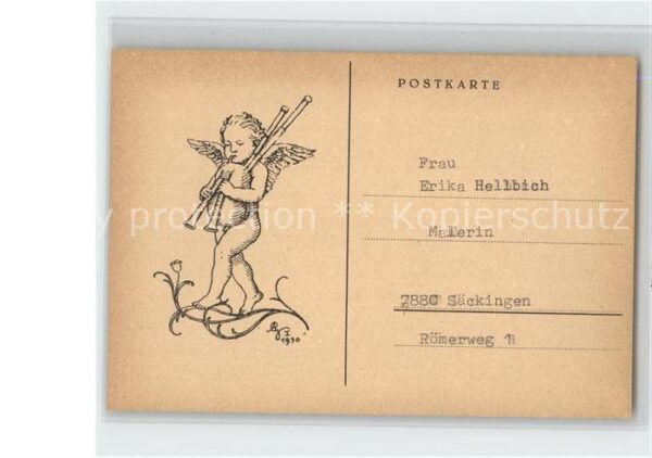 Glattacker Adolf Posaunenengel