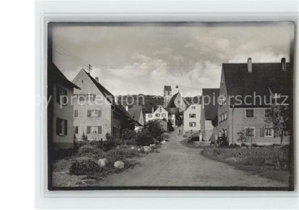 Haltingen Dorfpartie Kirche