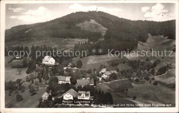 Schweigmatt Hohe Moehr Fliegeraufnahme Pension Lueginsland NZ3