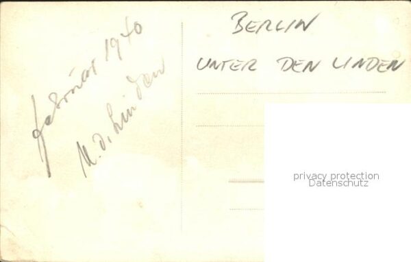 Berlin Unter den Linden  NZ3 – Bild 2