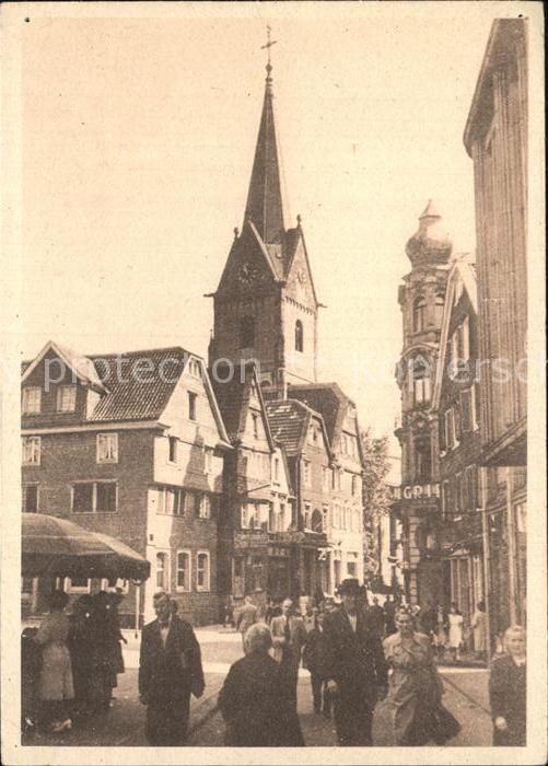 Solingen Teilansicht Kirche