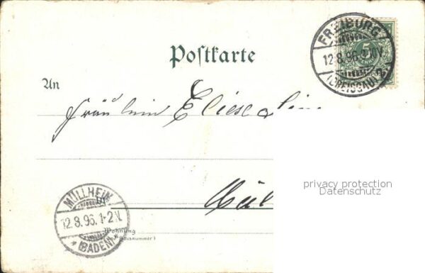 Freiburg Breisgau Muenster Volkstracht Gutach und Elzach – Bild 2