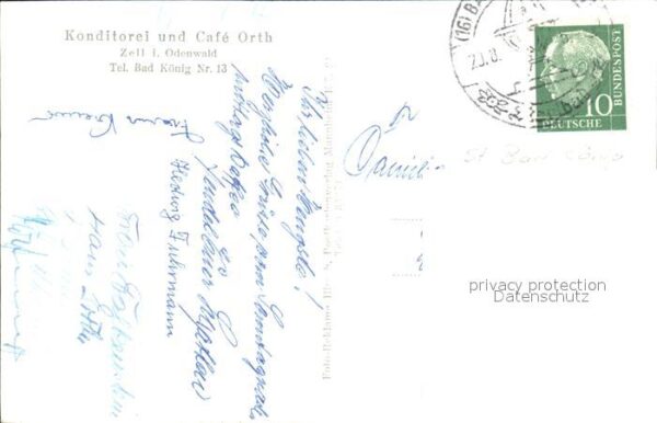 Zell Odenwald Konditorei Cafe Orth – Bild 2