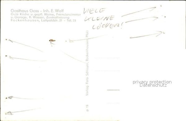 Rockenhausen Gasthaus Gass Gastraeume – Bild 2