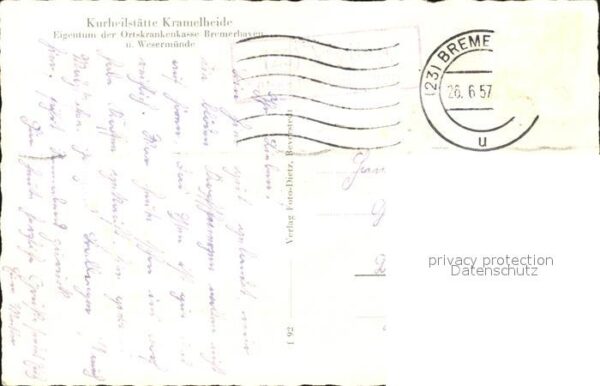Bremerhaven Kurheilstaette Kramelheide – Bild 2