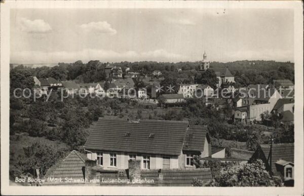 Bad Buckow Maerkische Schweiz Blick vom Luisenberg