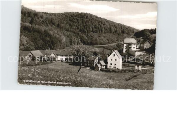 Heckmuehle im Schondratal