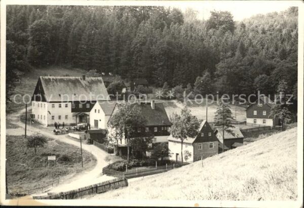Olbernhau Erzgebirge Teilansicht