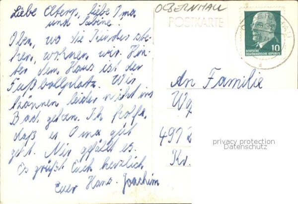 Olbernhau Erzgebirge Teilansicht – Bild 2