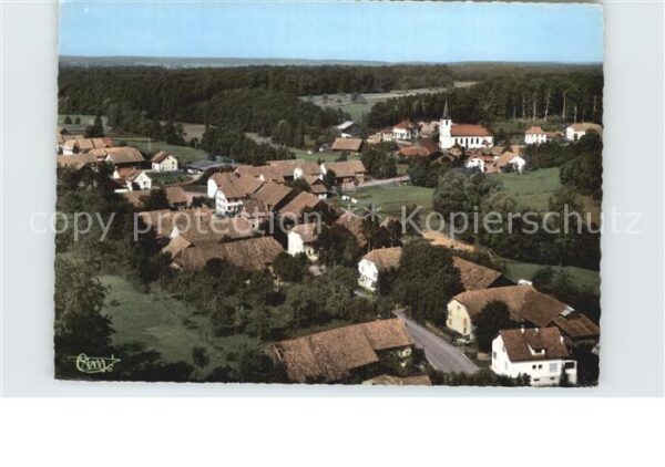 Moos Elsass Fliegeraufnahme