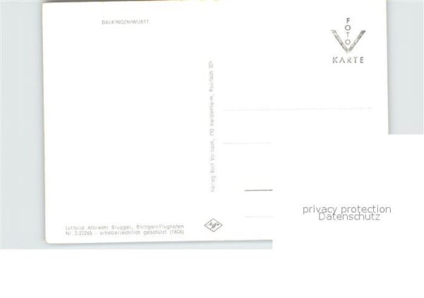 Dalkingen Fliegeraufnahme – Bild 2