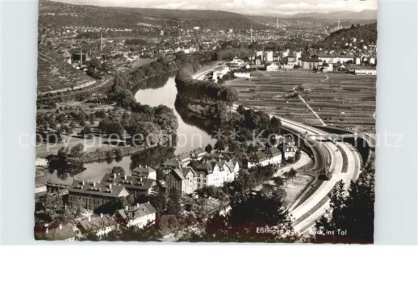 Esslingen Neckar Fliegeraufnahme