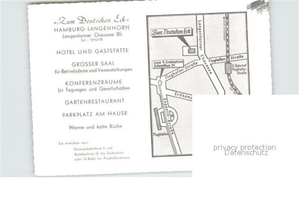 Langenhorn Hamburg Zum Deutschen Eck Hotel und Gaststaette – Bild 2