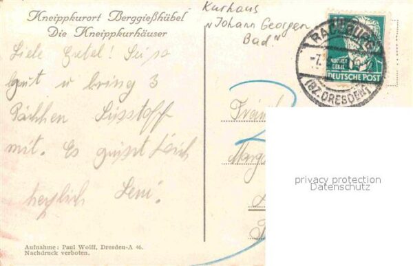 Berggiesshuebel Kurhaus Johann Georgen – Bild 2