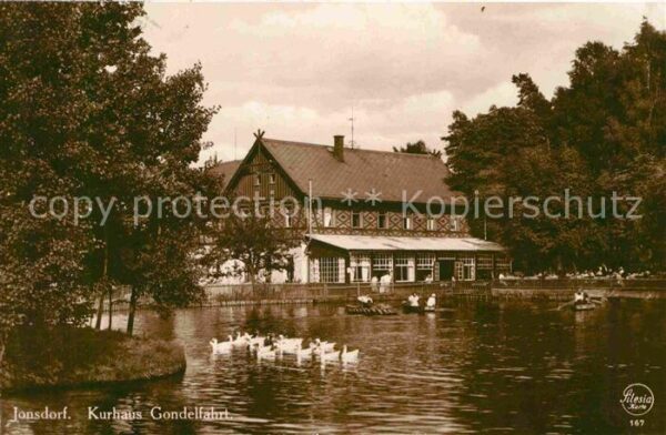 Jonsdorf Kurhaus Gondelfahrt Schwan