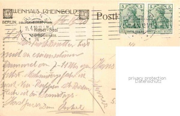 Berlin Kaiser Saal – Bild 2