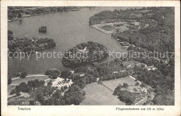 Treptow Berlin Fliegeraufnahme