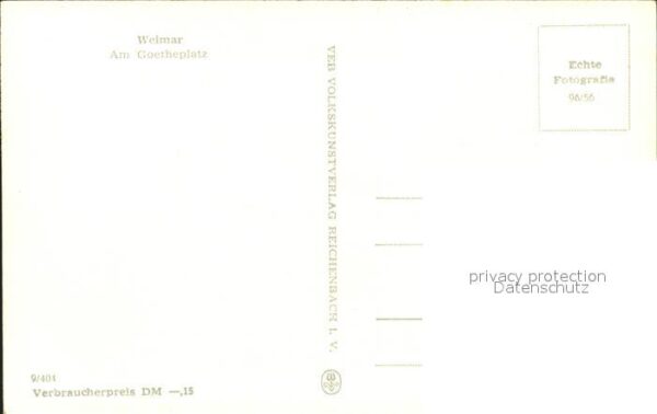 Weimar Thueringen Am Goetheplatz – Bild 2