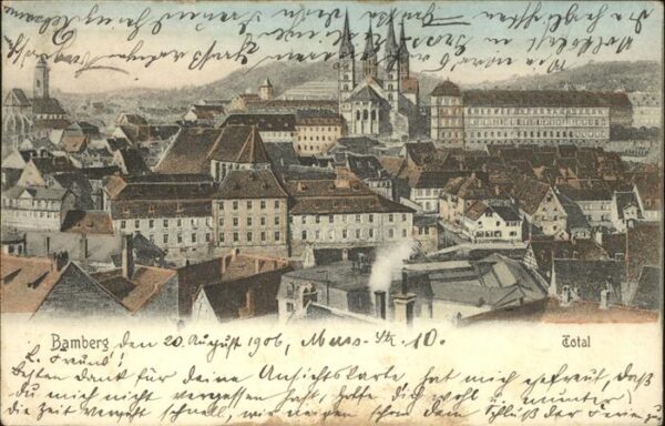 Bamberg Teilansicht Dom