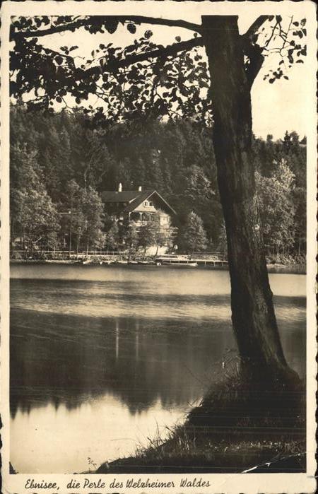 Kaisersbach Welzheim Partie am Ebnisee Welzheimer Wald Feldpost