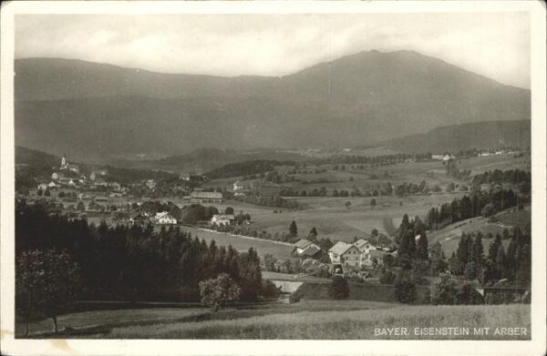 Bayrisch Eisenstein Panorama mit Arber