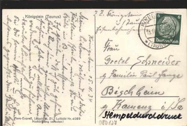 Koenigstein Taunus Taunusheim der R.K.V. Fliegeraufnahme – Bild 2