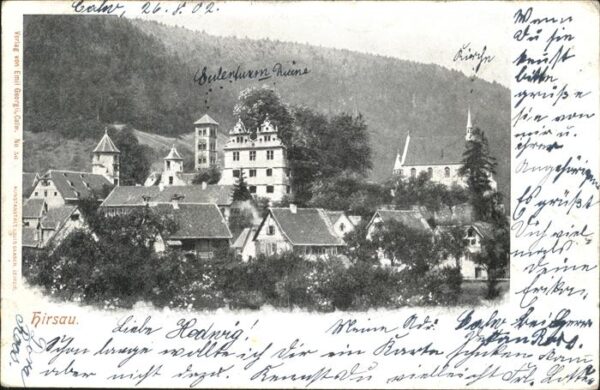 Hirsau Kloster Schlossruine Eulenturm