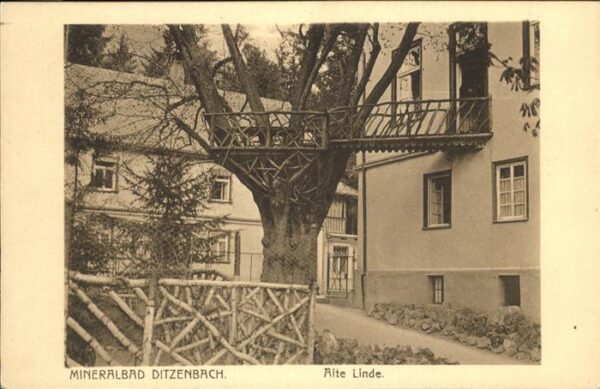 Ditzenbach Mineralbad   Alte Linde
