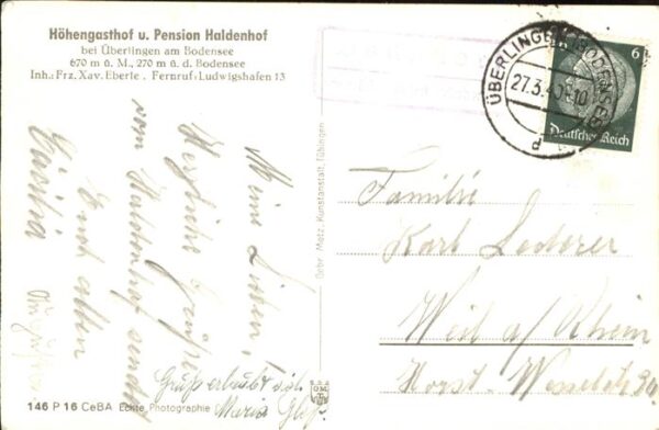 ueberlingen Bodensee Gasthaus Haldenhof – Bild 2