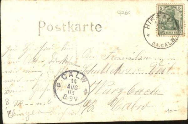 Hirsau Kloster Hirsau Zeichnung – Bild 2