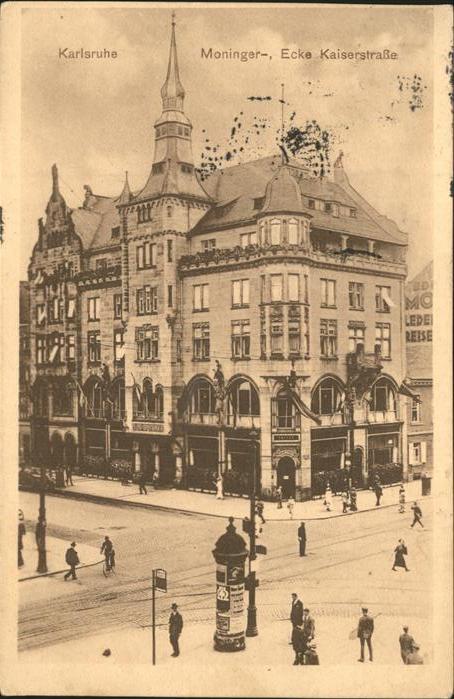 Karlsruhe Moninger Ecke Kaiserstrasse