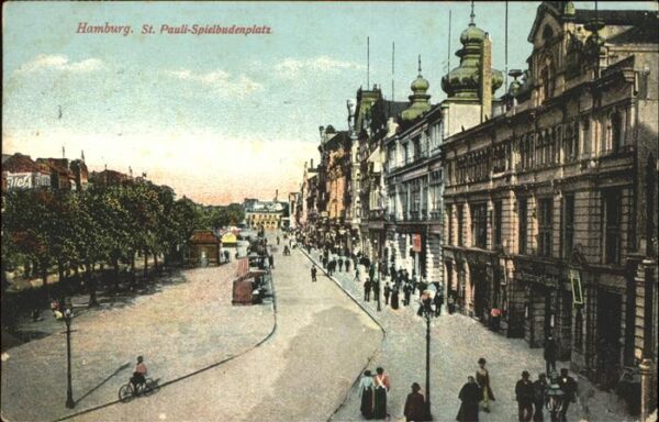 St Pauli Spielbudenplatz
