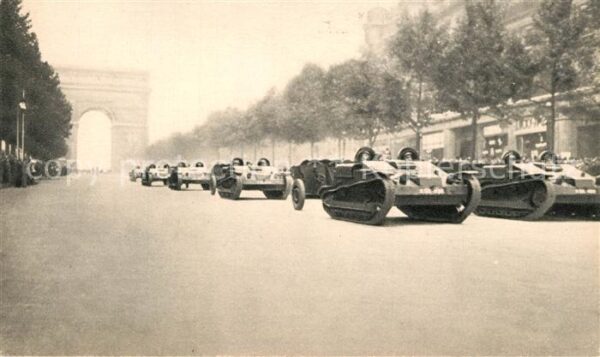 Militaria Panzer Paris Chenillettes d Infanterie