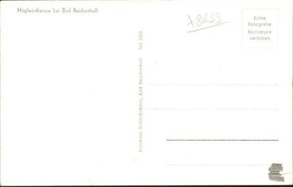 Bad Reichenhall Hoeglwoerthsee * – Bild 2