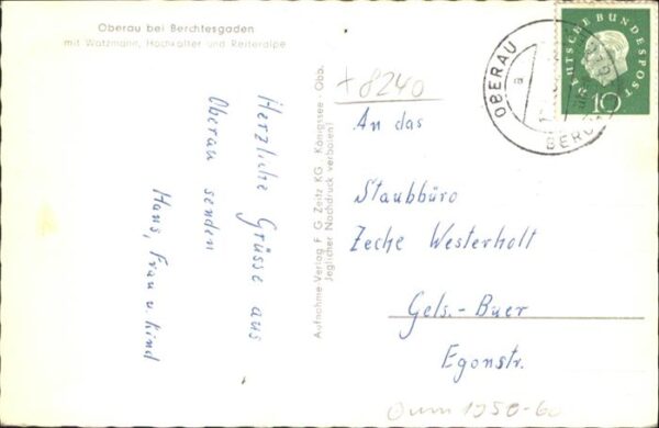 Oberau Berchtesgaden Watzmann Hochkalter Reiteralpe – Bild 2