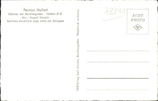 Schoenau Koenigssee nsion Hofreit Berchtesgaden * – Bild 2