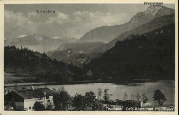 Bad Reichenhall Cafe Restaurant Madlbauer Thumsee