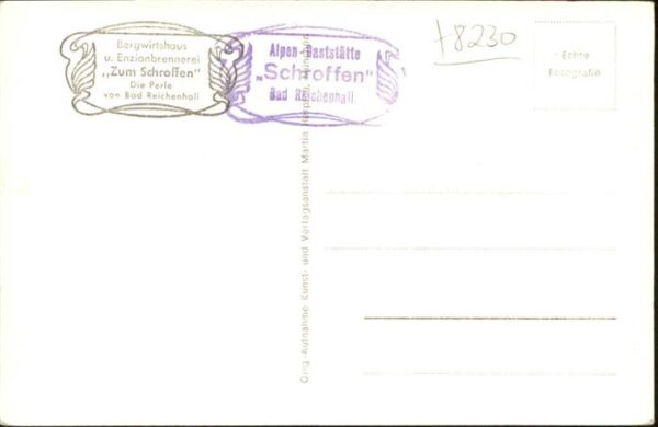 Bad Reichenhall Wirtshaus Enzianbrennerei Zum Schroffen – Bild 2